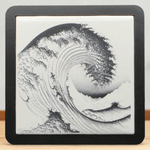 Iconic Wave Tile Coaster/Trivet