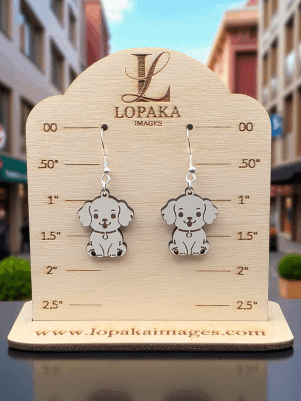 Irresistibly Cute Puppy Dog Earrings