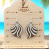 Graceful Flowing Design Earrings