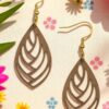 Orchid Leaf Earrings