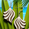 Graceful Flowing Design Earrings