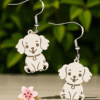 Irresistibly Cute Puppy Dog Earrings