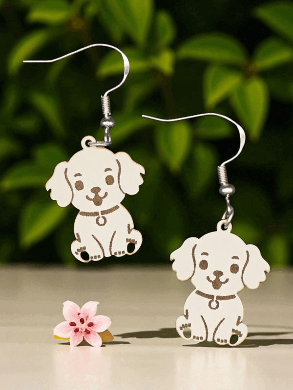 Irresistibly Cute Puppy Dog Earrings