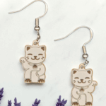 maneki-neko-lucky-cat-dangle-earrings