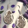 Charming Cat Lover Teardrop Earrings