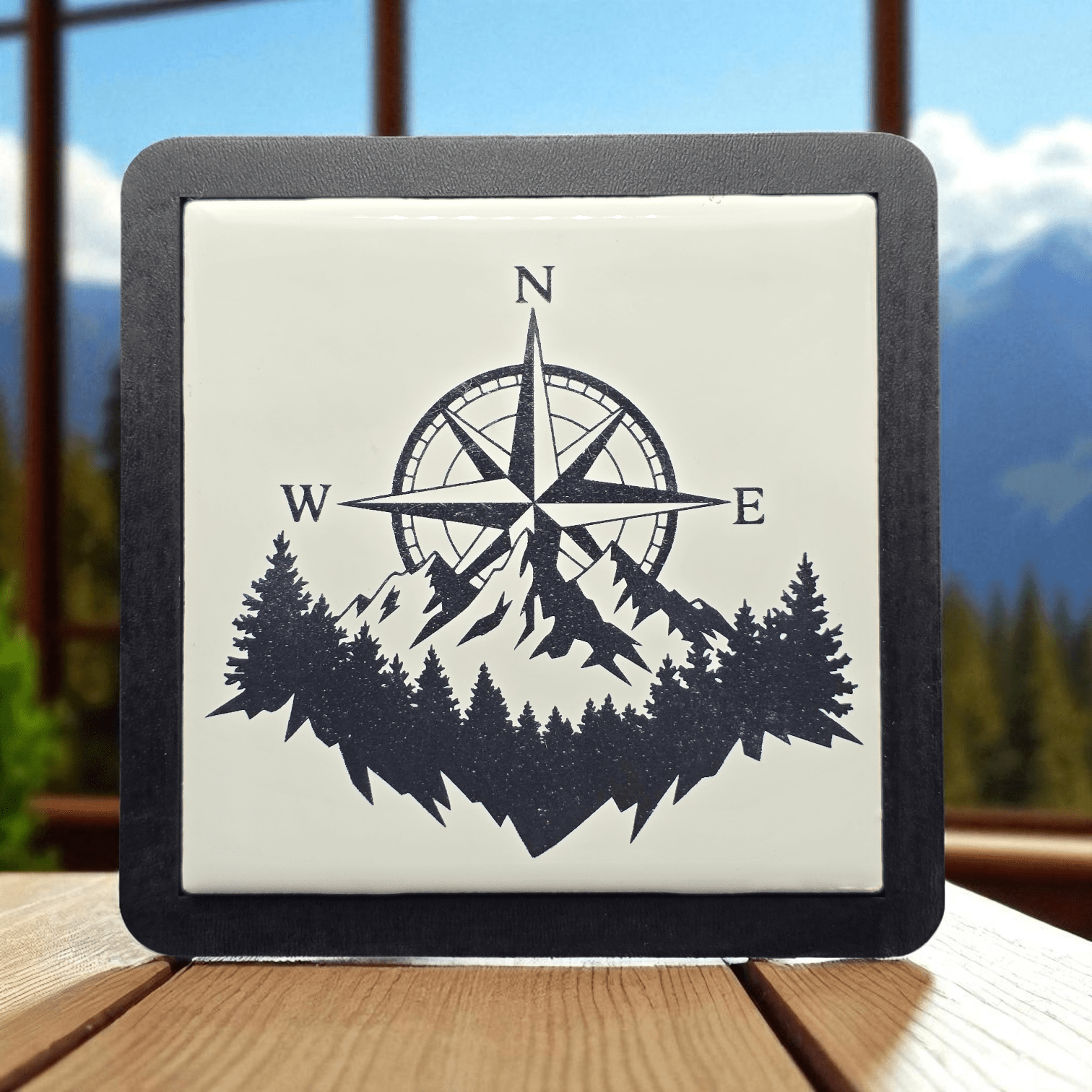 Compass Mountain Tile