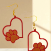 Photoroom-20250723_121258_1 Heart and Paw Print Acrylic Earrings