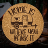 RV Camping Cork Coaster
