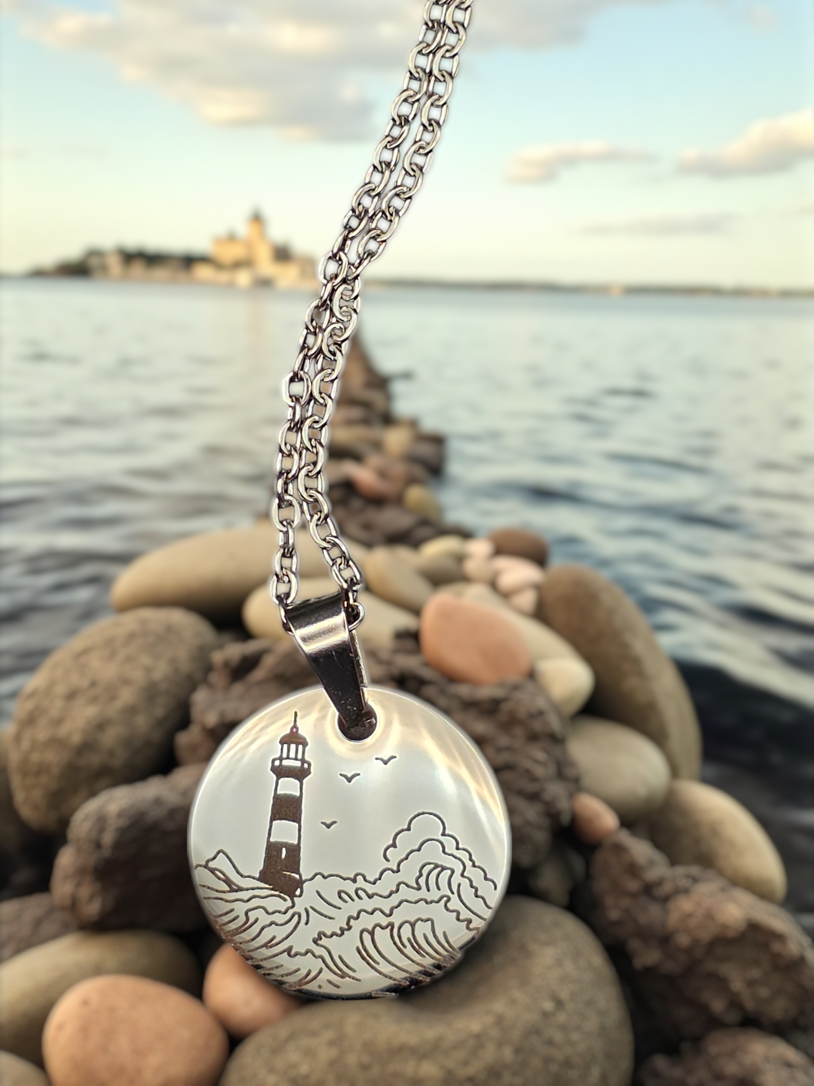 Stainless Steel Lighthouse Neckless