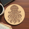 Jellyfish Cork Coaster