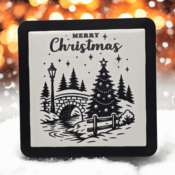 Christmas Snowy Bridge