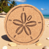 Sand Dollar Cork Coaster