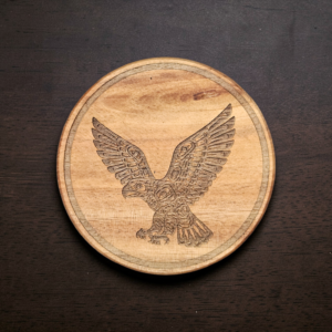 Eagle PNW Wood Coaster